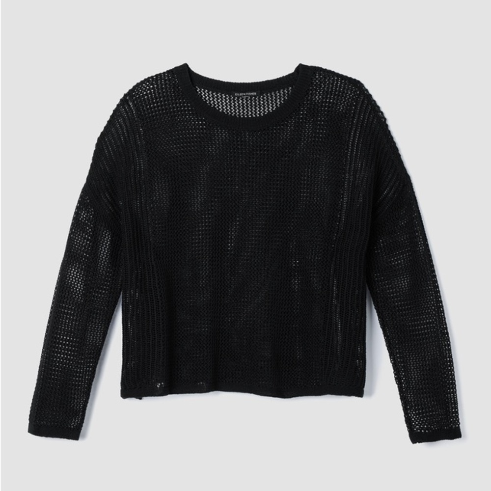 Eileen Women’s Organic Linen Cotton Cord Crew Neck Top